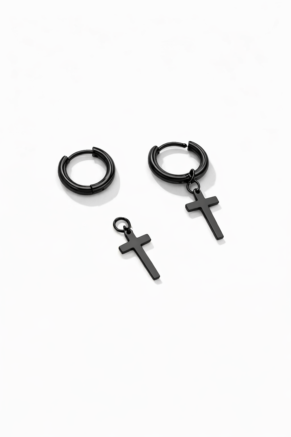 CARRIED CROSS EARRING