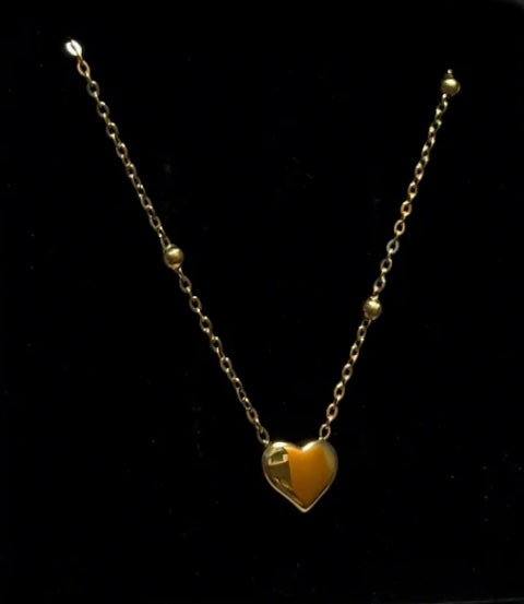 HEART OF GOLD NECKPIECE